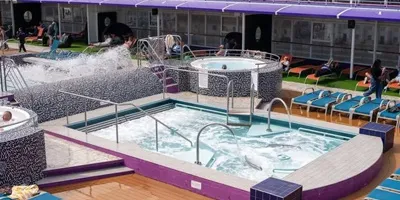 Out on Deck, Pool & Hot Tubs