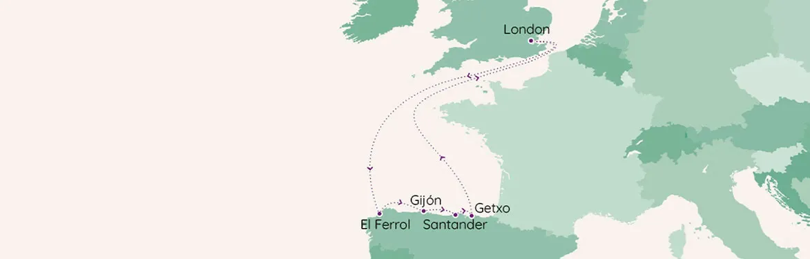 cruise vaction map