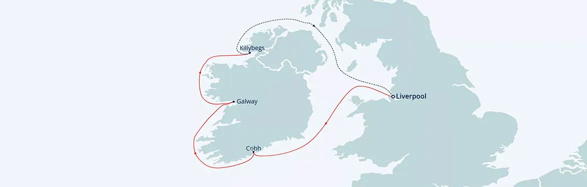 cruise vaction map