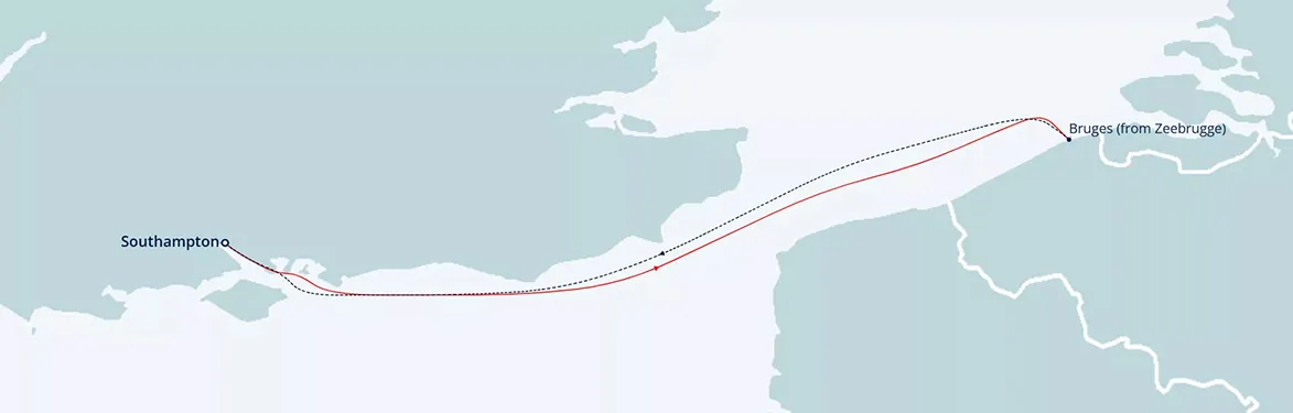 cruise vaction map